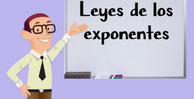 leyes de los exponentes